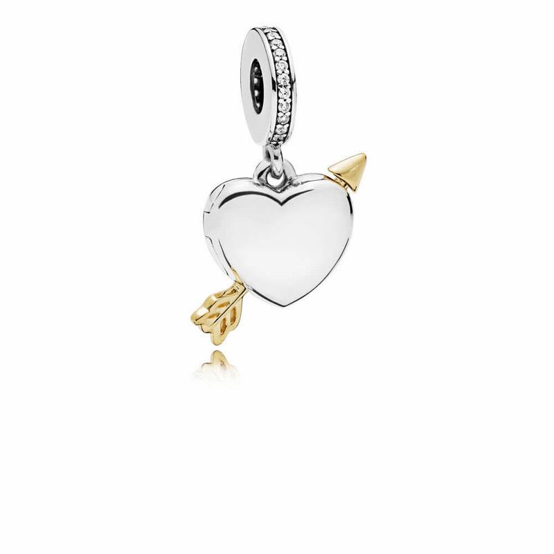 Pandora Limited Edition Arrow Of Love Charm Europe - Sterling Silver/Cubic Zirconia - 417586PRO